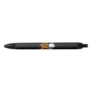 Halloween Ghost Boo Cute Black Ink Pen