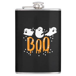 Halloween Ghost Boo Cute Hip Flask