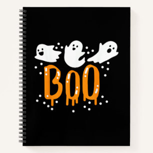 Halloween Ghost Boo Cute Notebook