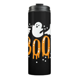 Halloween Ghost Boo Cute Thermal Tumbler