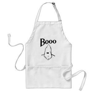 Halloween Ghost Booo Standard Apron