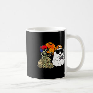 Halloween Ghost Boys Kids Gaming Scary Skeleton Ga Coffee Mug