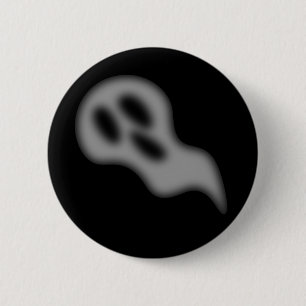Halloween Ghost Button
