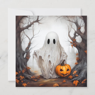 Halloween Ghost Card