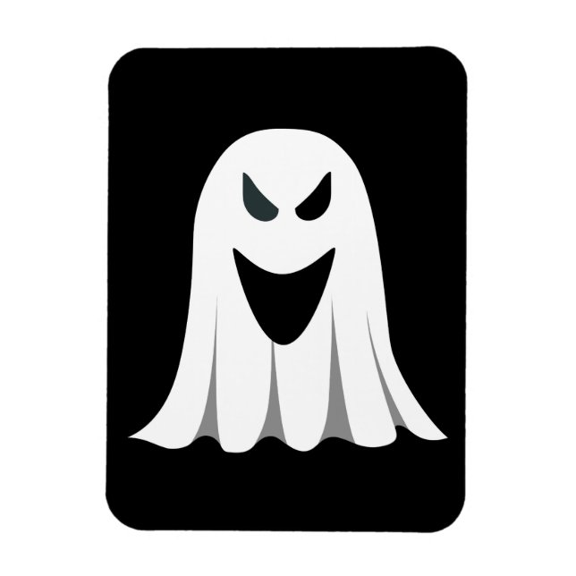Halloween Ghost Cartoon Illustration 02 Magnet (Vertical)