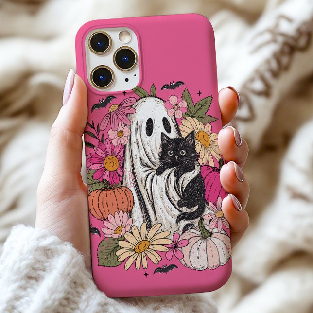 Halloween Ghost Cat iPhone / iPad case (Creator Uploaded)
