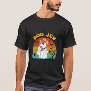 Halloween Ghost Costume Groovy Boo Jee Ghost With  T-Shirt