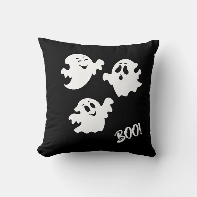 Halloween Ghost  Cushion (Front)