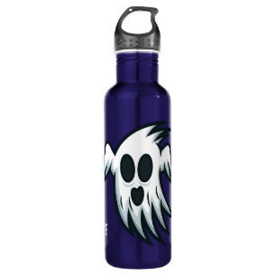 Halloween Ghost custom name water bottles