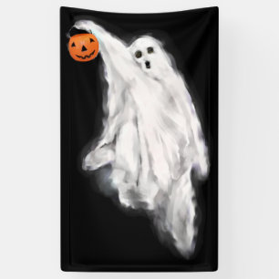 Halloween Ghost Decoration Banner