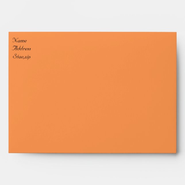 Halloween ghost envelope (Front)