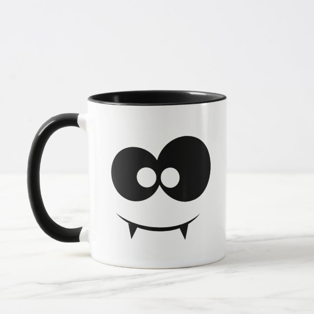 Halloween Ghost Face  Mug (Left)