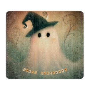Halloween/Ghost/Fall/Whimsical Ornament Cutting Board