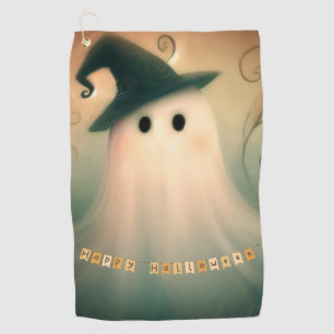 Halloween/Ghost/Fall/Whimsical Ornament Golf Towel