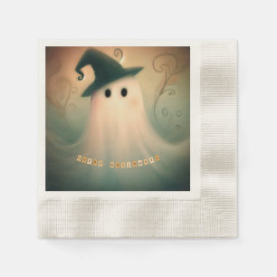 Halloween/Ghost/Fall/Whimsical Ornament Napkin
