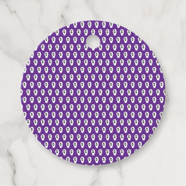 Halloween Ghost Favour Tags (Front)