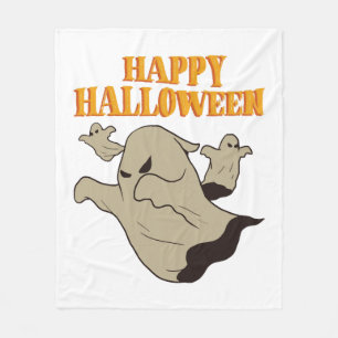 Halloween -Ghost Fleece Blanket