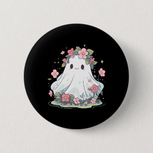 Halloween Ghost Flower Costume Women Girls Hallowe 6 Cm Round Badge