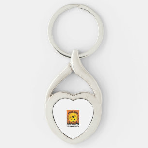 Halloween Ghost Friends Funny Vintage Horror_1 Key Ring