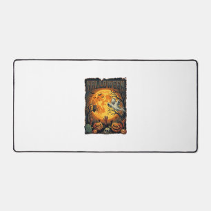 Halloween Ghost Full Moon Jack Lanterns Zombie Han Desk Mat