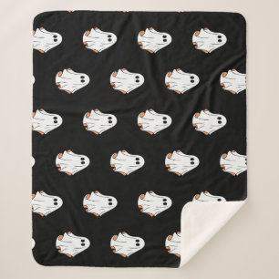 Halloween Ghost, Funny Halloween, Halloween Party  Sherpa Blanket