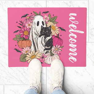 Halloween Ghost Girly Doormat