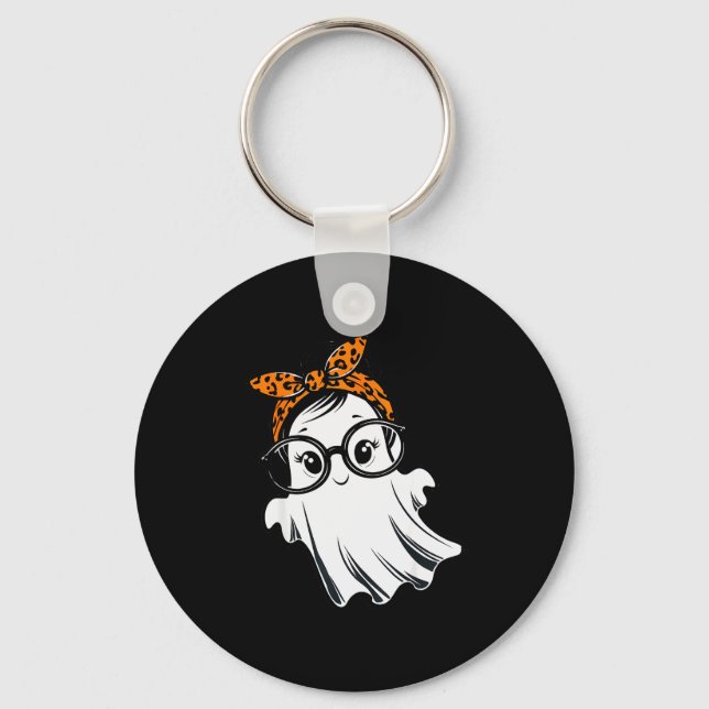 Halloween Ghost Gles Girl Ghost Costume Eyegl Wome Key Ring (Front)