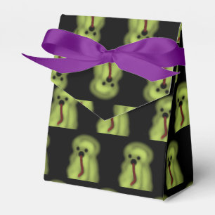 Halloween Ghost Green Red Black Is Haunting Boo Favour Box