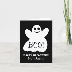 Halloween Ghost Greeting Card