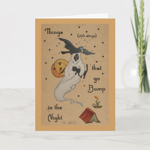 Halloween Ghost Greeting Card