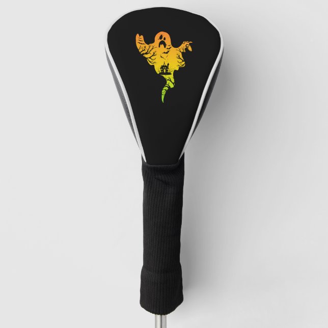 Halloween Ghost Halloween I Halloween Ghost Golf Head Cover (Front)