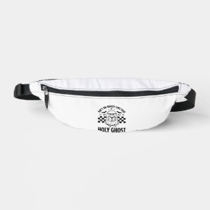 Halloween Ghost Holy Ghost Funny Vintage Checkerbo Bum Bags