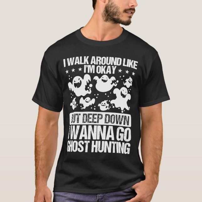 Halloween Ghost Hunting Camera Ghost Hunter Kit T-Shirt (Front)