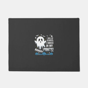 Halloween Ghost I Booed My Pants Design Doormat