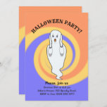 Halloween Ghost Invitation<br><div class="desc">Beautiful Halloween  ghost Invitation.  All texts and numbers are ready to be personalised.</div>