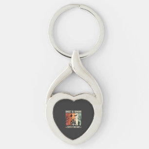 Halloween Ghost Is Coming Haunted House Key Ring