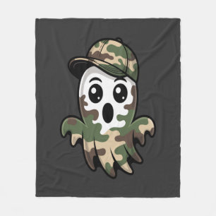 Halloween Ghost Kids Fleece Blanket