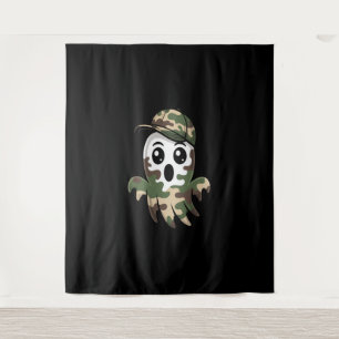 Halloween Ghost Kids Tapestry