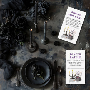 Halloween Ghost Little Boo Books for Baby Enclosure Card