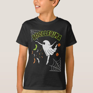 Halloween Ghost Llerinas Llet Dance Cute Costume G T-Shirt