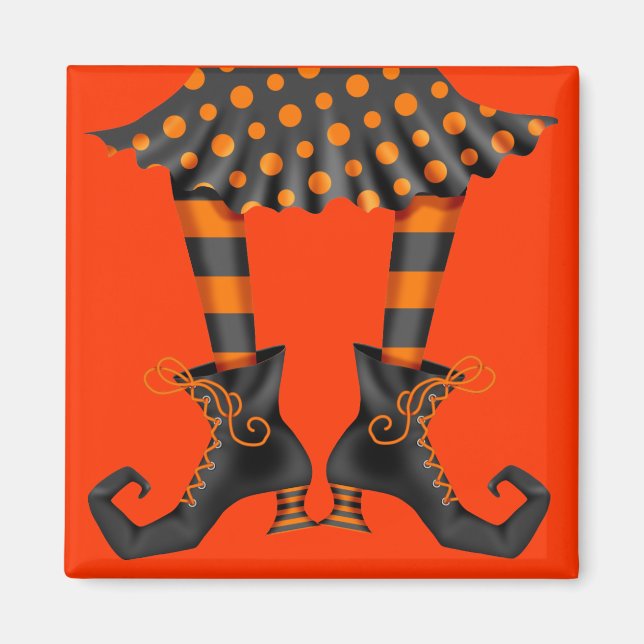 HALLOWEEN GHOST Locker Magnets, Refrigerator Magnet (Front)