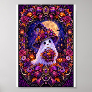Halloween Ghost – Magical Haunted Night Wall Art