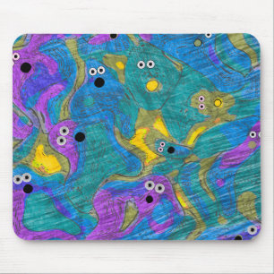 Halloween Ghost Mouse Mat