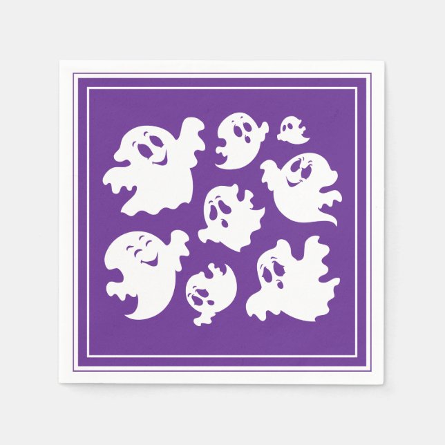 Halloween Ghost Napkin (Front)