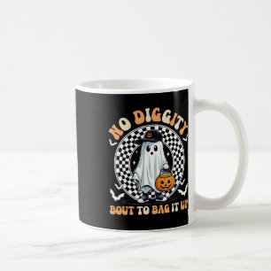 Halloween Ghost No Diggity Bout To G It Up Toddler Coffee Mug