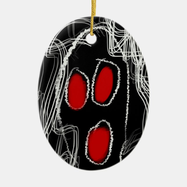 Halloween Ghost Ornament  (Front)