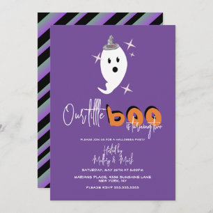 Halloween Ghost Our Little Boo Invitation