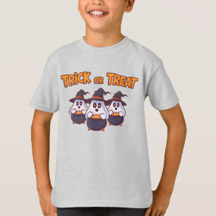 Halloween Ghost Pals: Ready for Treats! T-Shirt