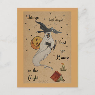 Halloween Ghost Postcard