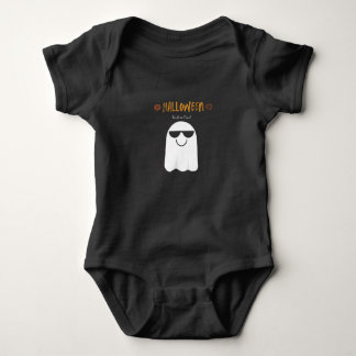  Halloween Ghost Pumpkin Baby Bodysuit